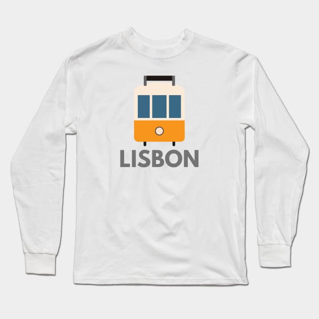 Lisbon Long Sleeve T-Shirt by Lisbon Travel Shop